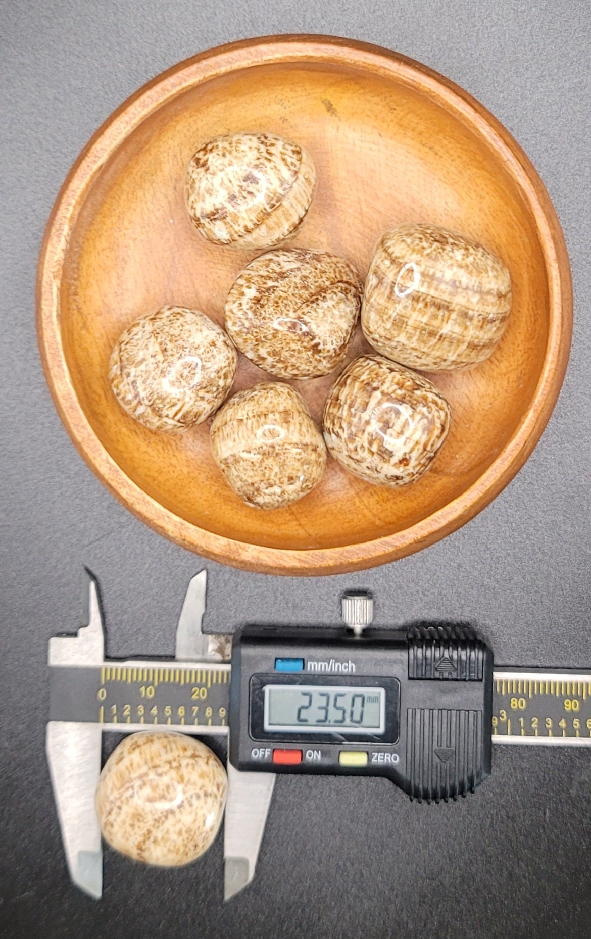 Aragonite Tumbled