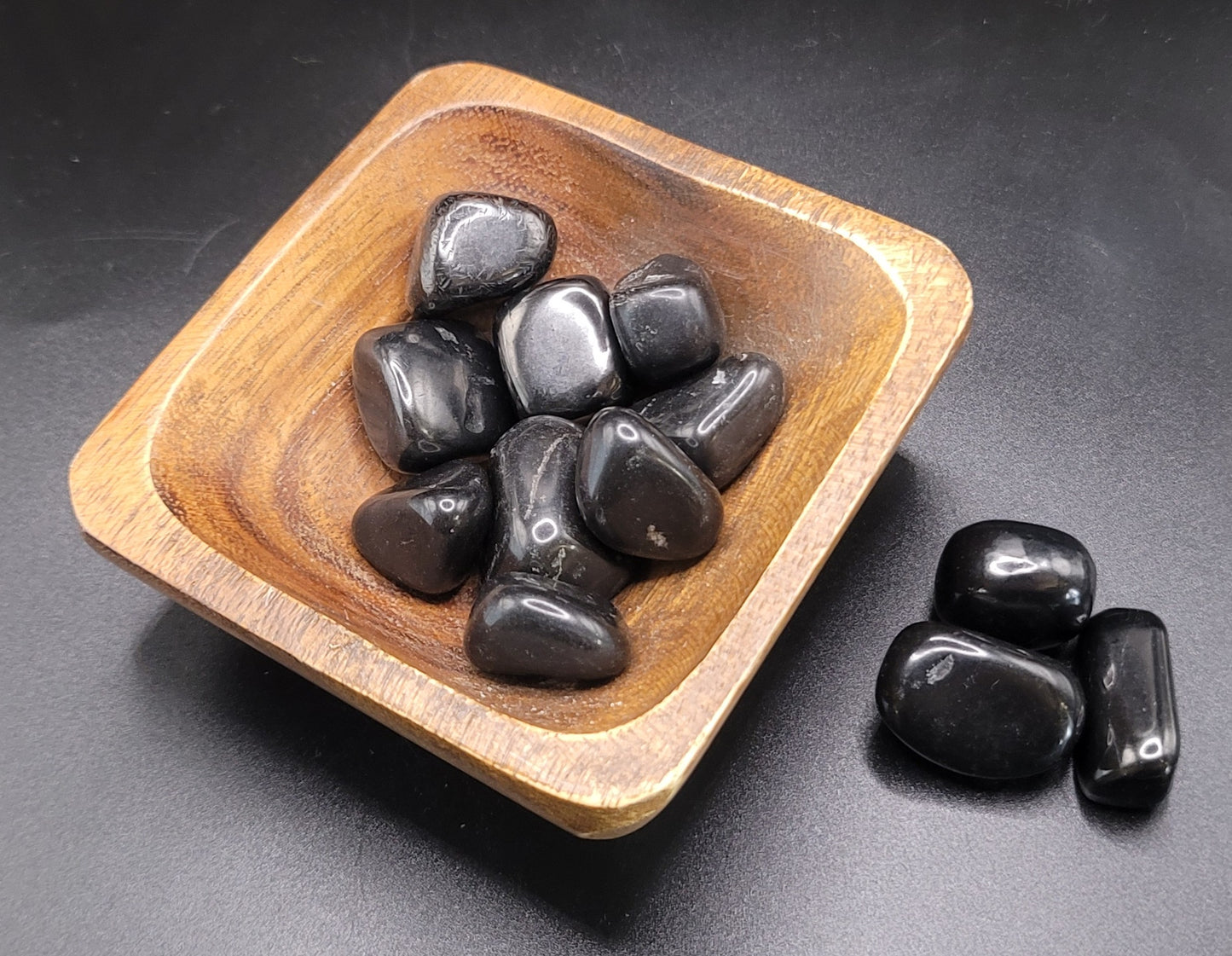 Black Agate Tumbled