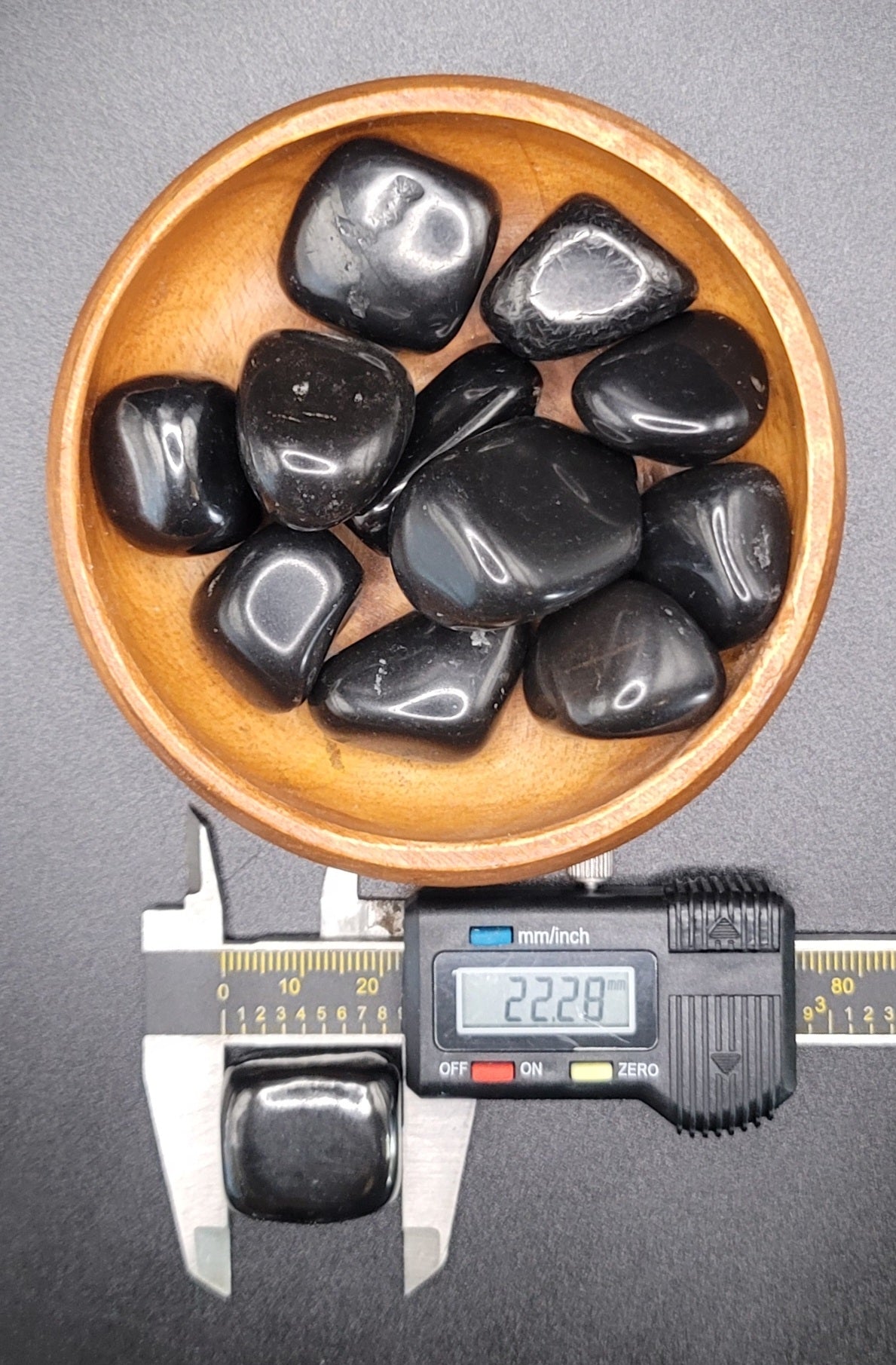 Black Agate Tumbled