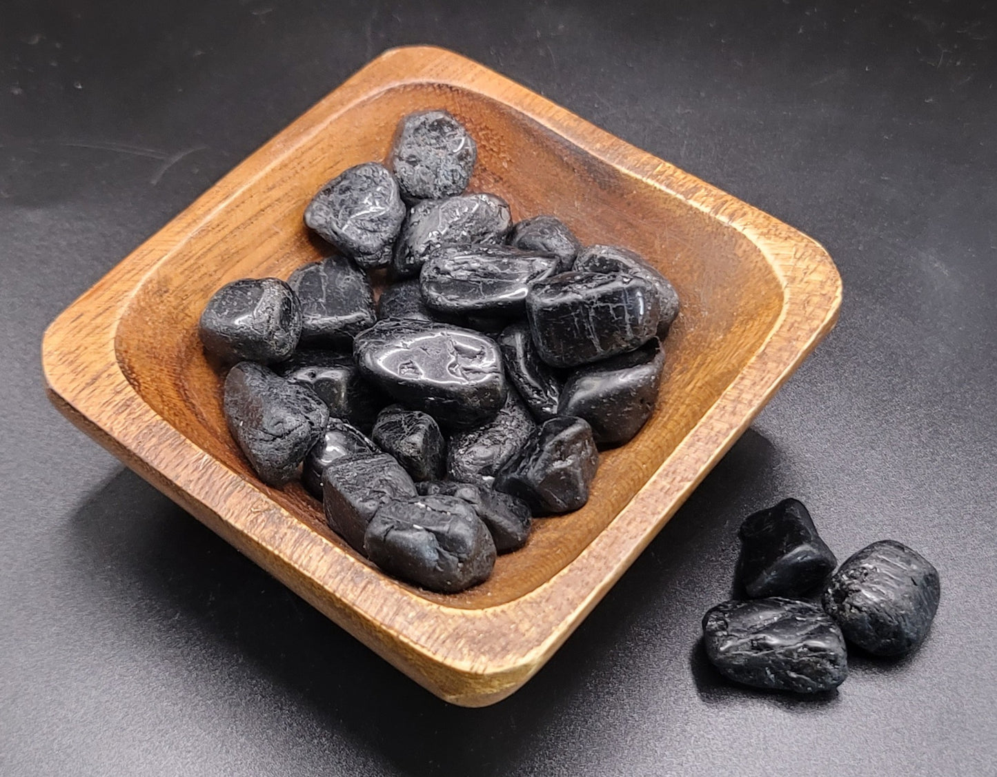Black Tourmaline Tumbled