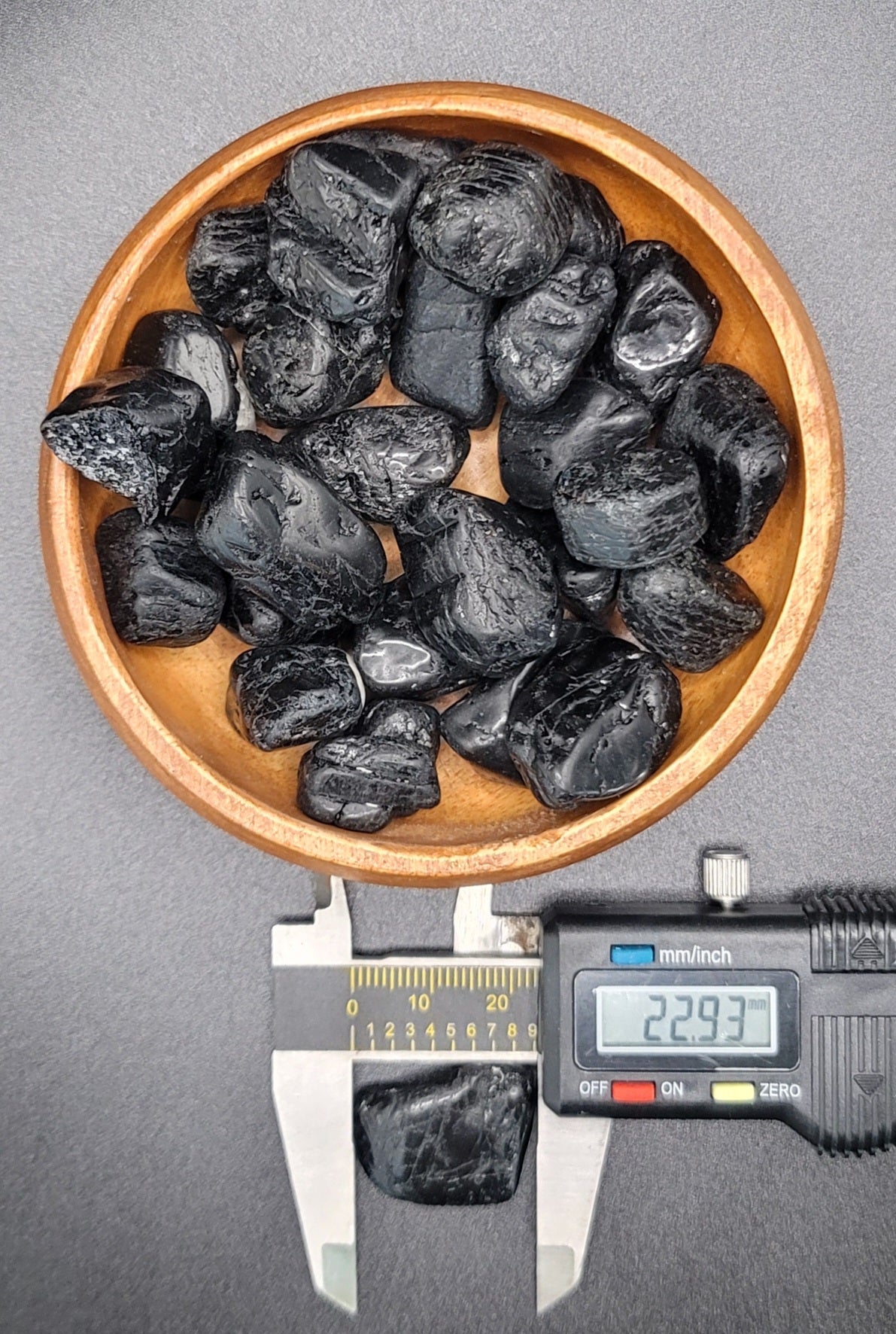 Black Tourmaline Tumbled