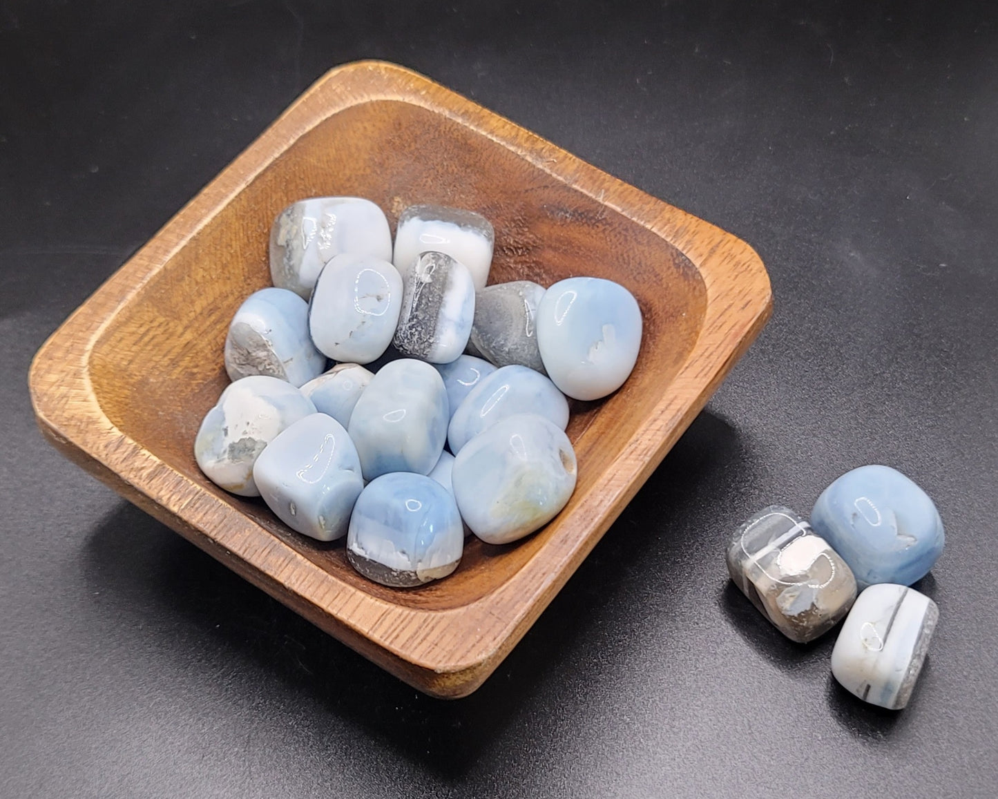 Blue Opal Tumble