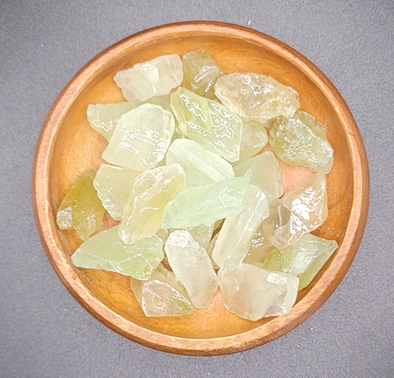 Green Calcite Tumbled